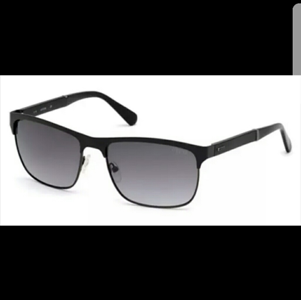 Mens Black Guess Marcolin Sunglasses